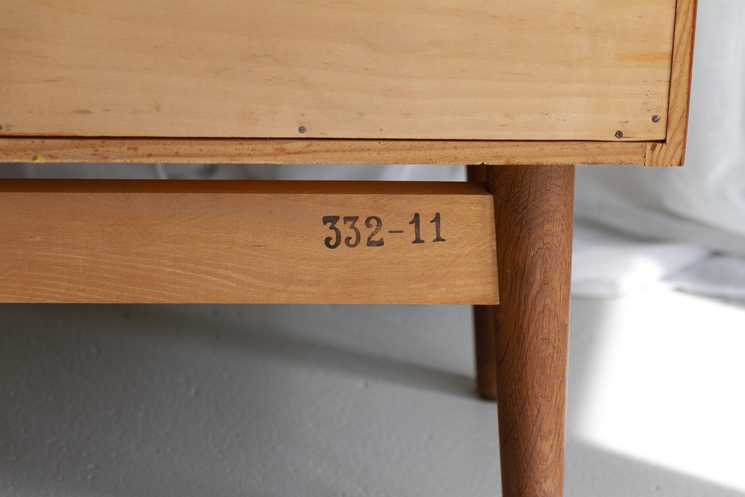 Danish Modern Teak Bookcase by Johannes Sorth for Nexø, 1960s. 8
