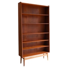 Danish Modern Teak Bookcase by Johannes Sorth for Nexø, 1960s.