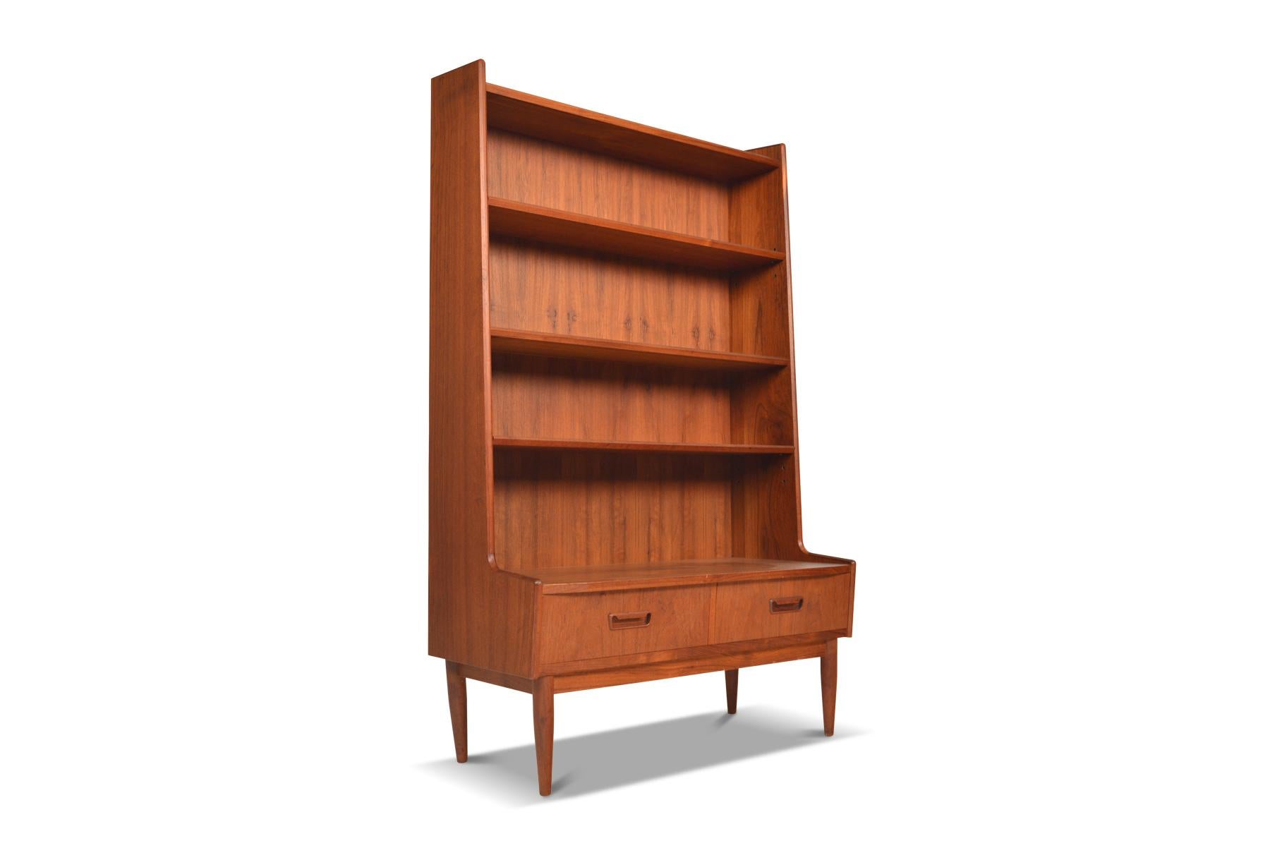 Mid-Century Modern Danish Modern Teak Bookcase by Tibergaard Nielsen