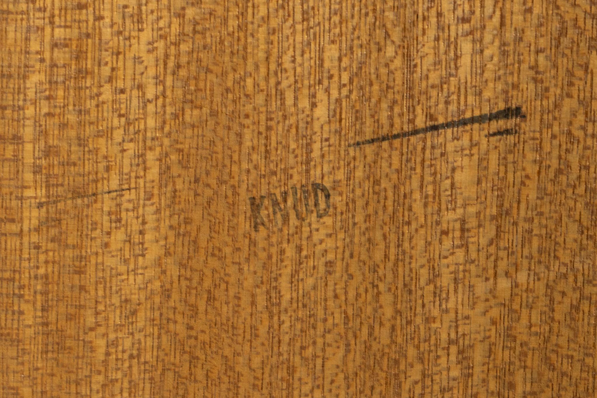 Danish Modern Teak Bookcase For Sale 5