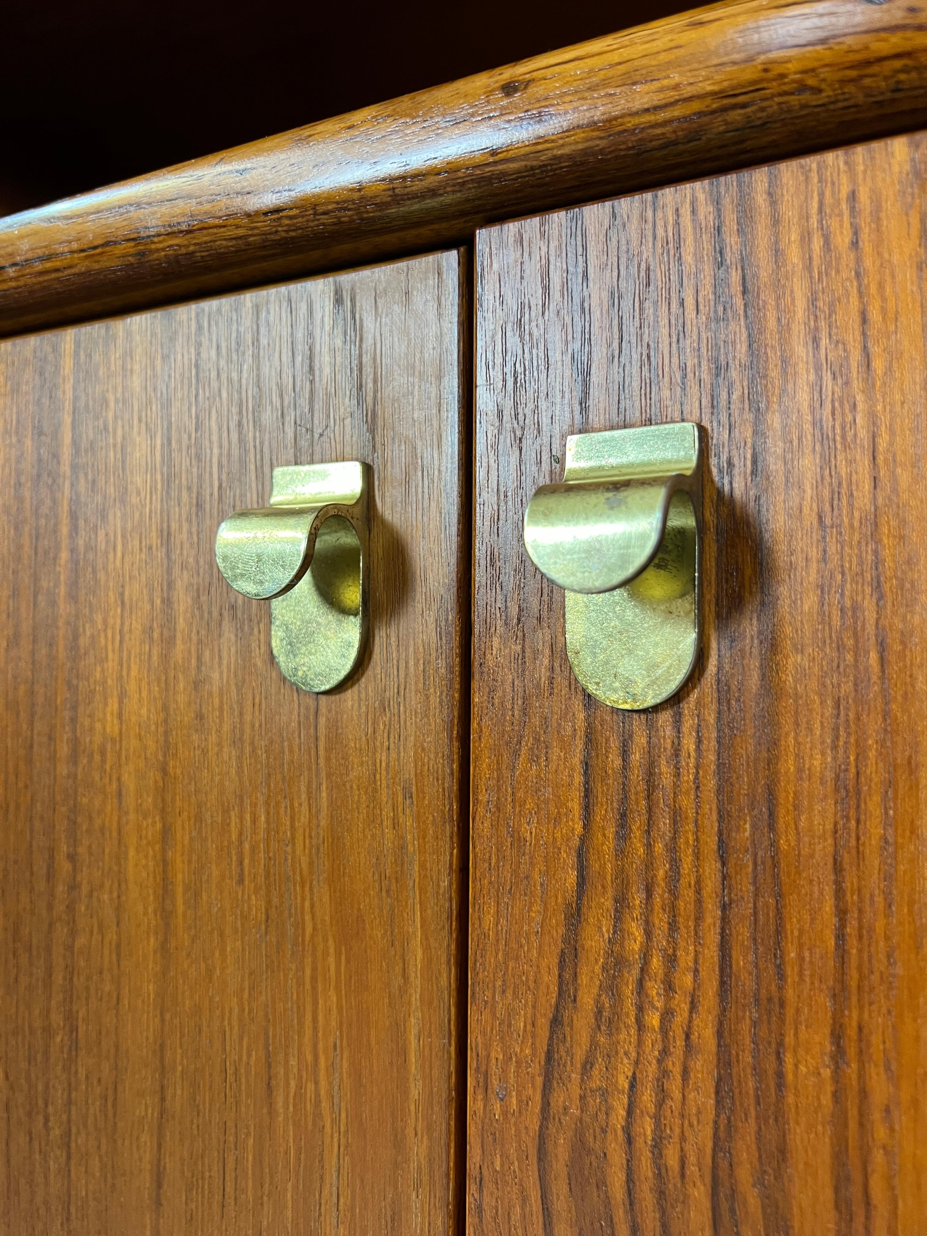 scandinavian teak bookcases