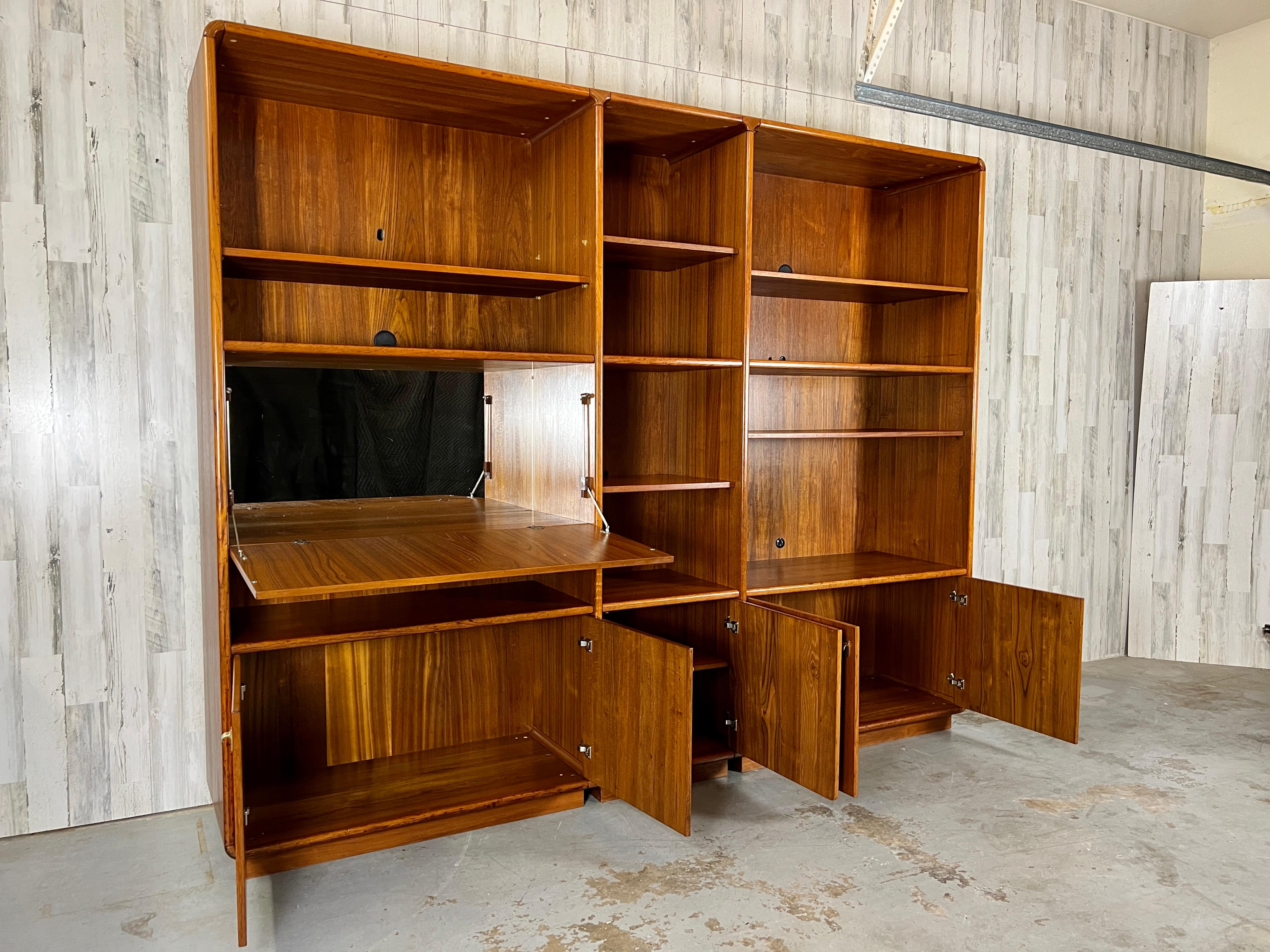 Scandinavian Modern Danish Modern Teak Bookcase