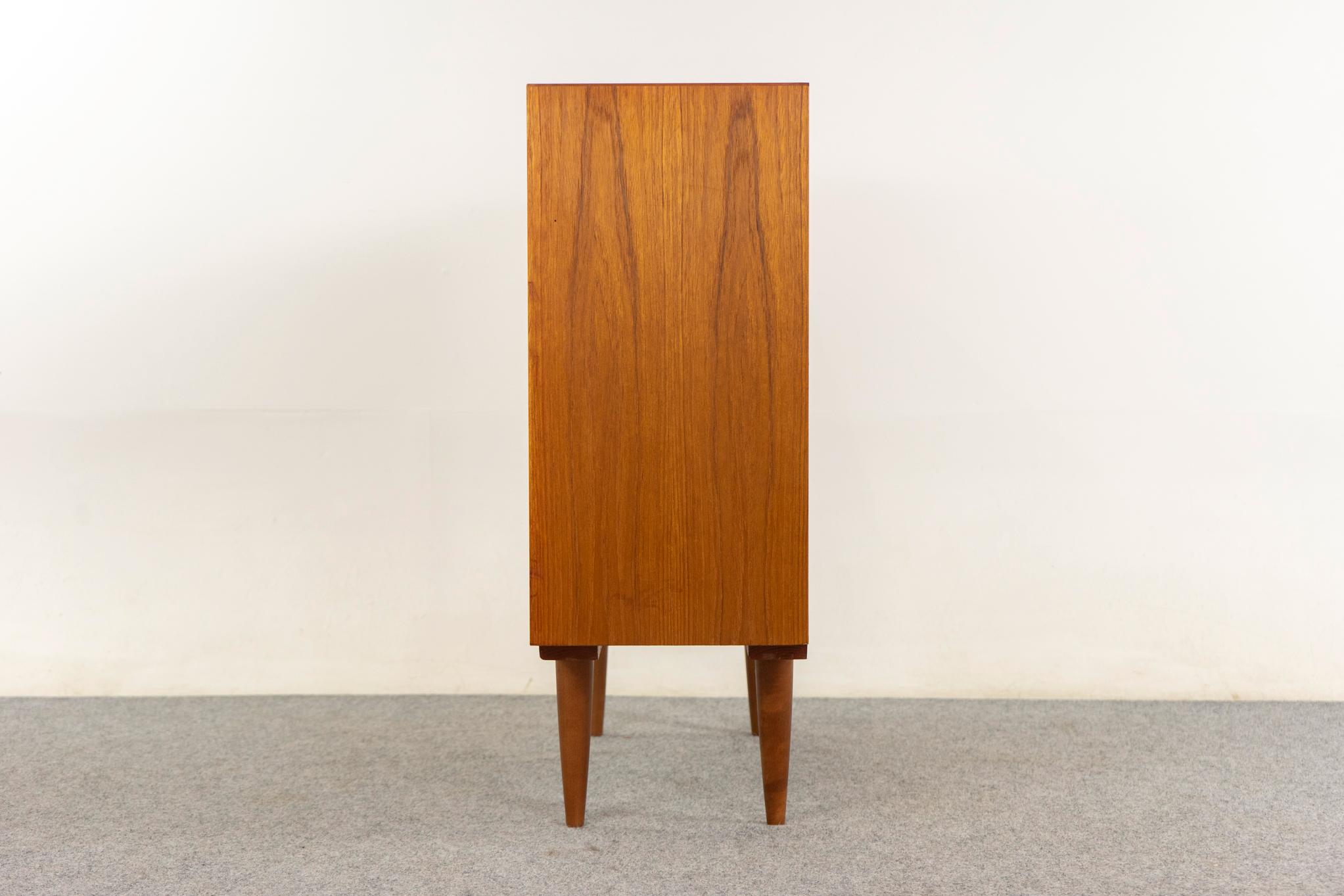 Danish Modern Teak Bookcase For Sale 3