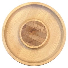 Danish Modern Teak Butcher Block Cheese Board by Jens Quistgaard for Dansk