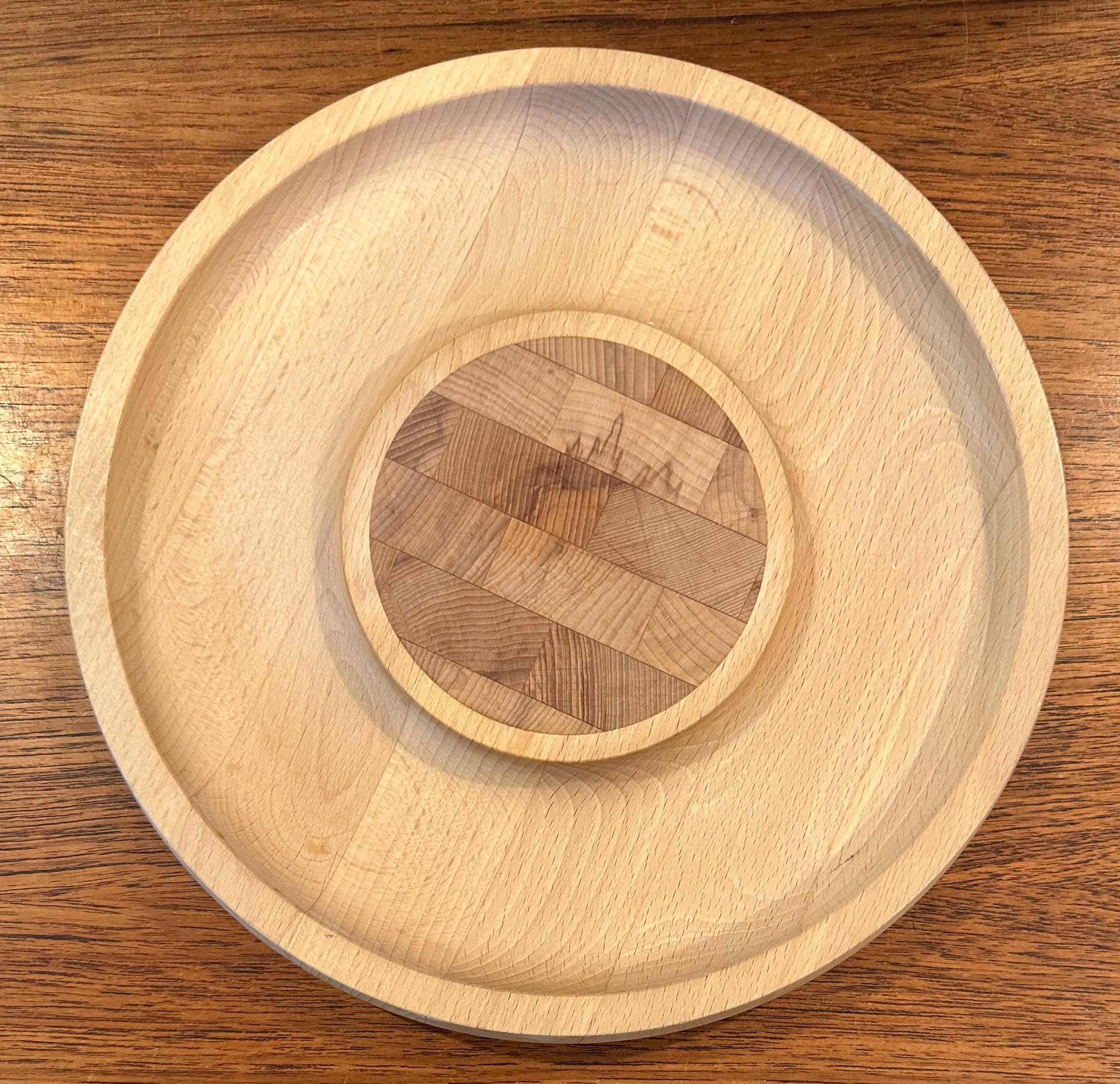 Tabla para quesos de madera de teca danesa de Jens Quistgaard para Dansk Danés en venta