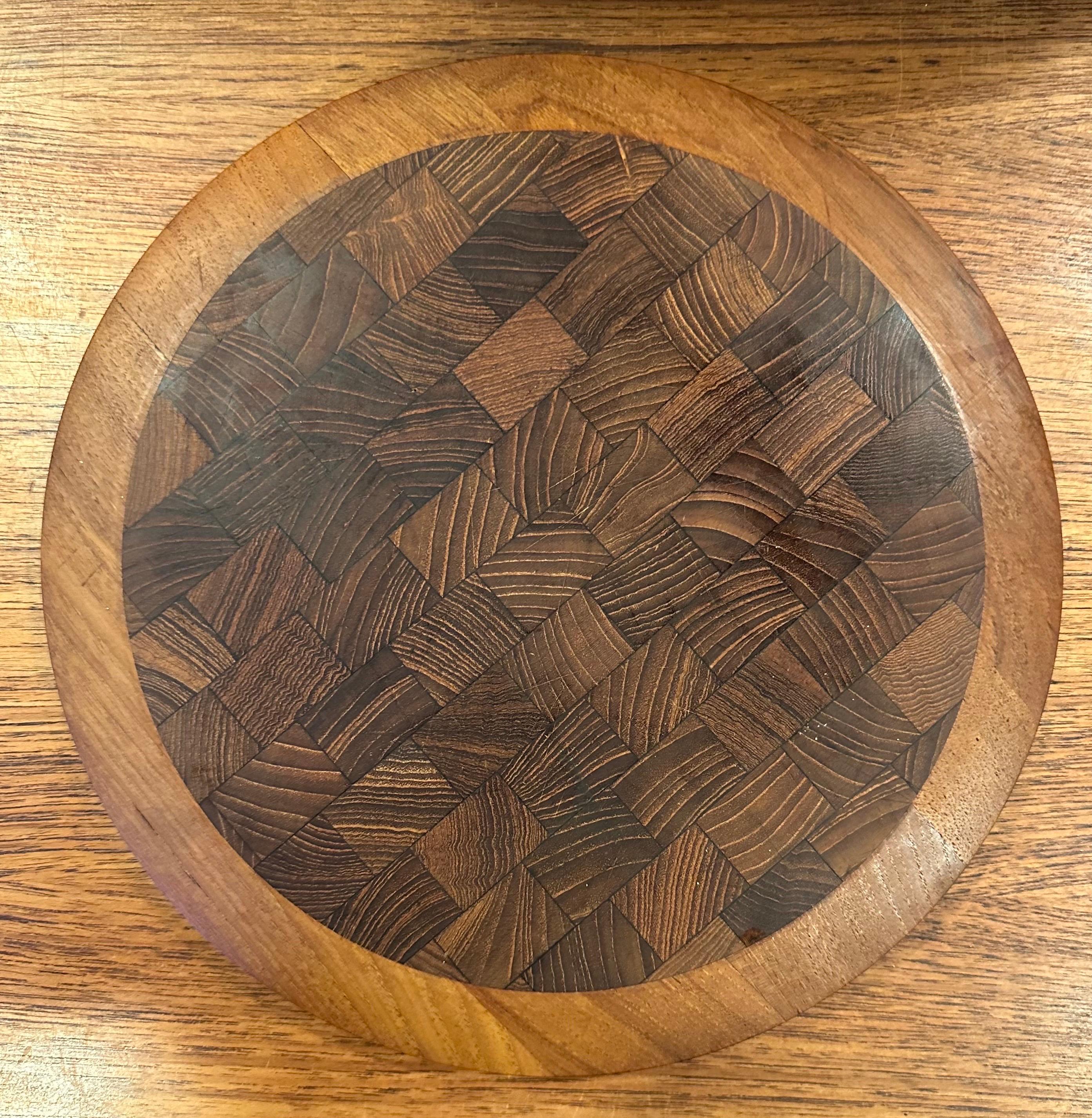 Danish Modern Teak Butcher Block Cheese Board by Jens Quistgaard for Dansk 3