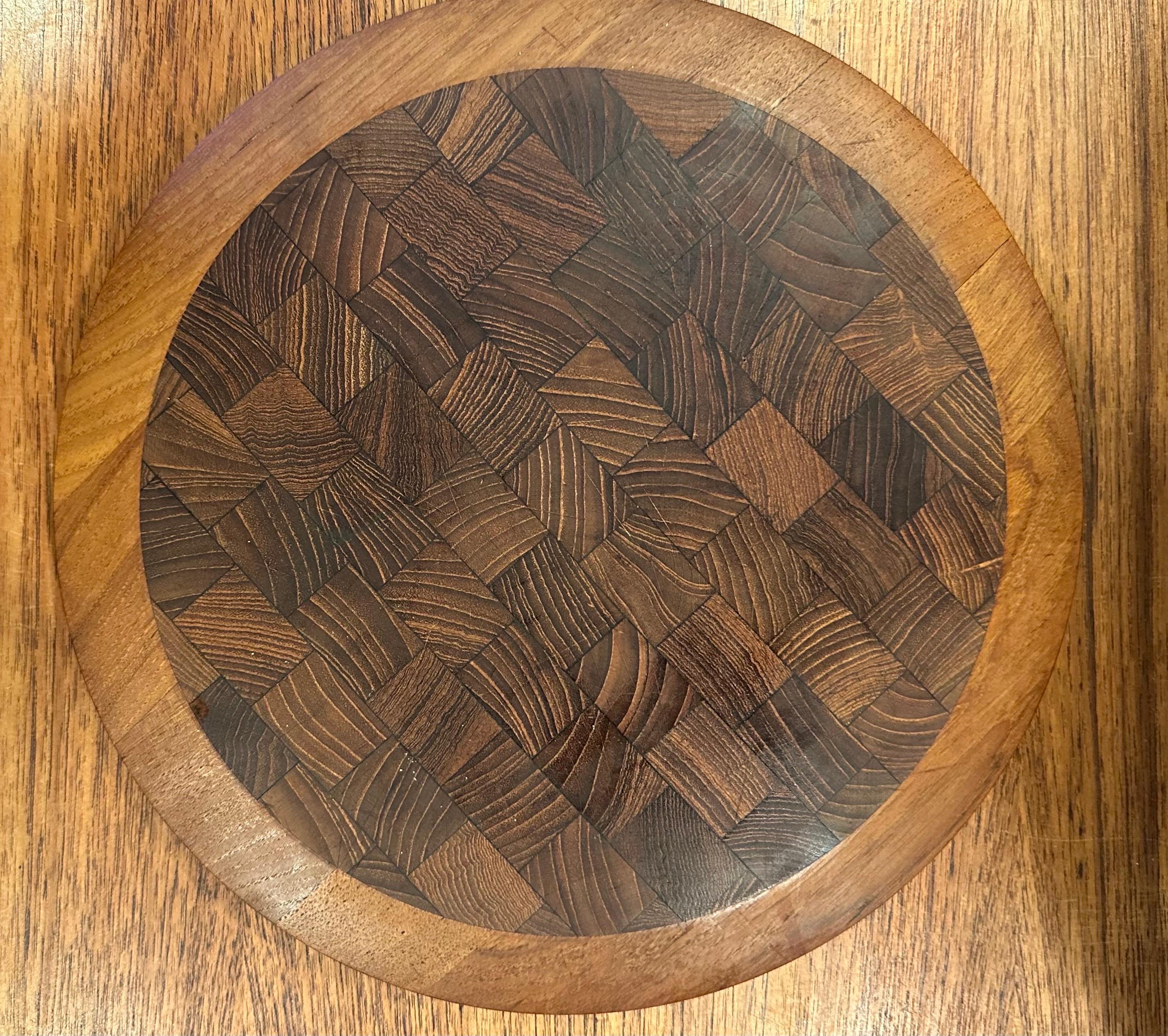 Danish Modern Teak Butcher Block Cheese Board by Jens Quistgaard for Dansk 4