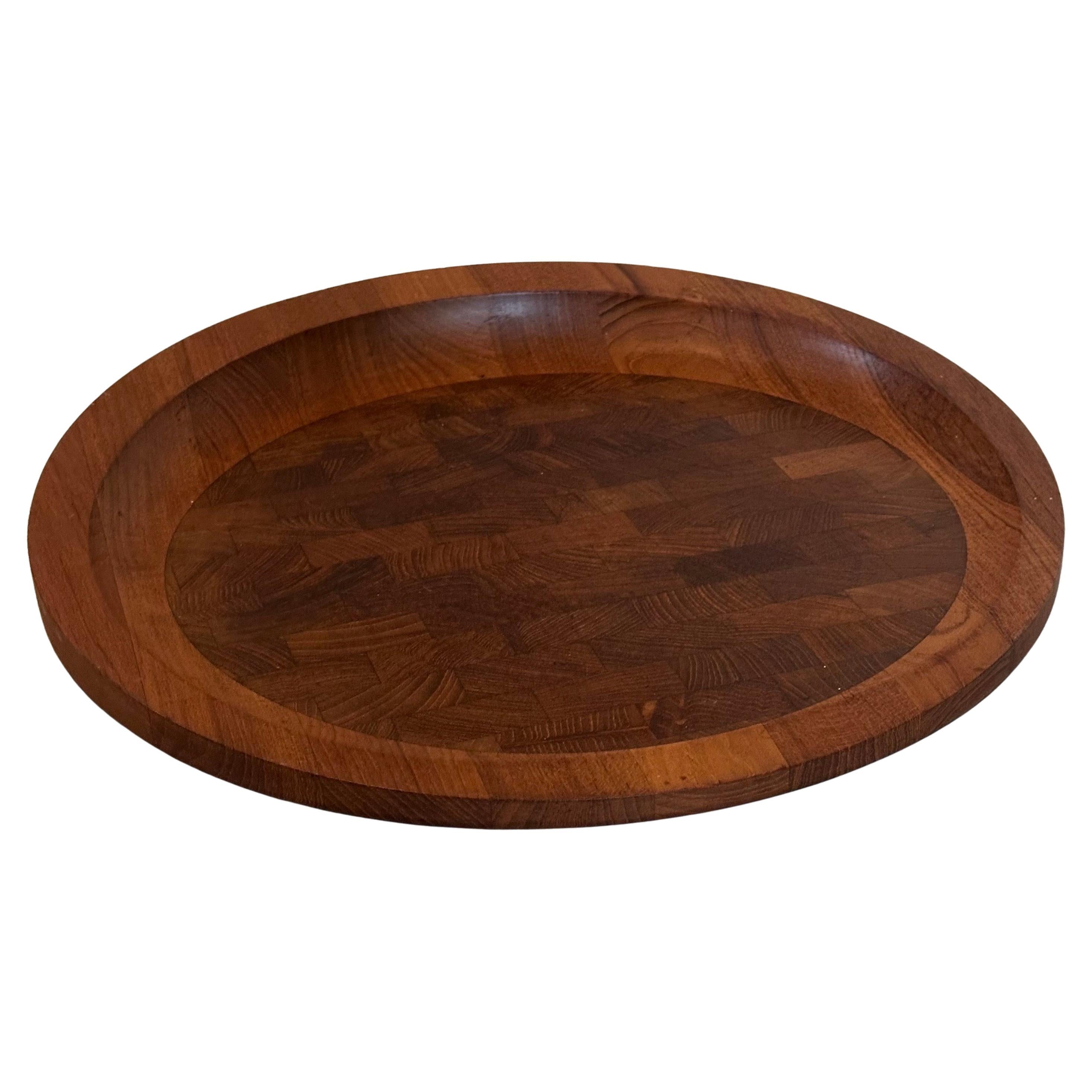 Scandinavian Modern Danish Modern Teak Butcher Block Cutting Board by Jens Quistgaard for Dansk For Sale