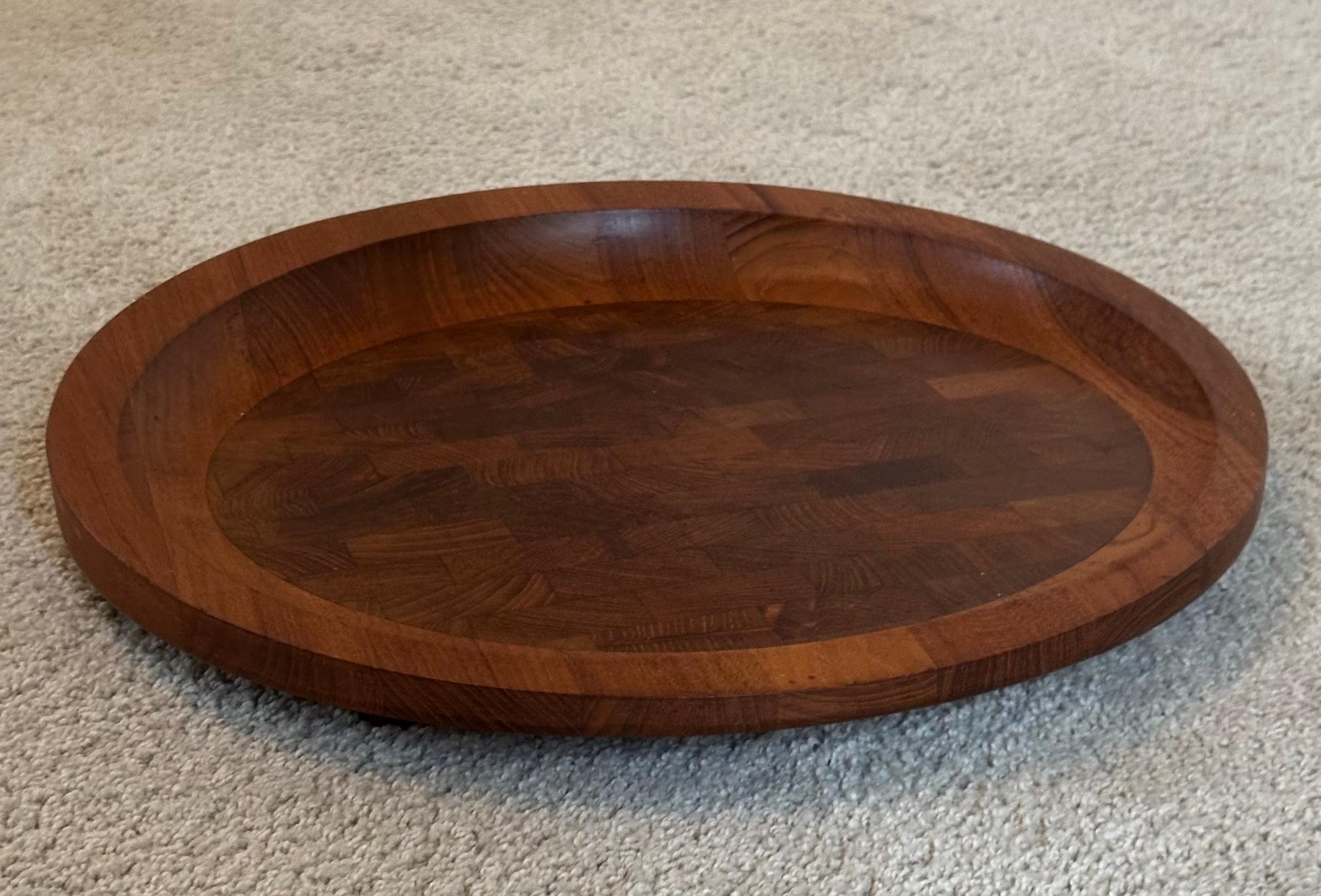 Danish Modern Teak Butcher Block Cutting Board by Jens Quistgaard for Dansk For Sale 2