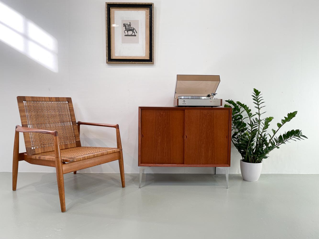 Danish Modern Teak Cabinet by Poul Cadovius for Cado, 1960s. For Sale 8