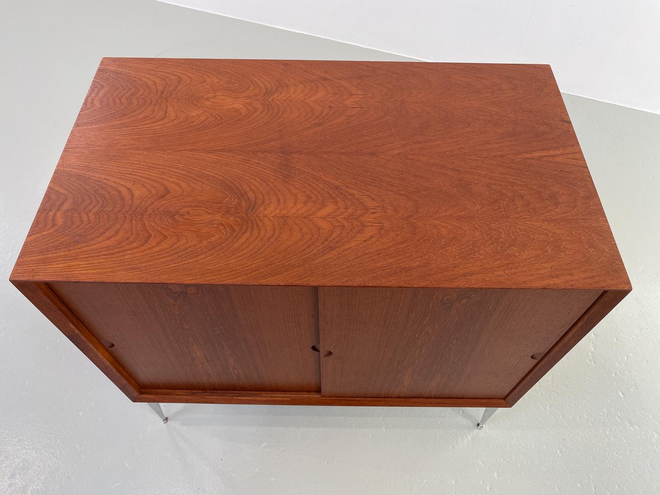 Mid-20th Century Danish Modern Teak Cabinet by Poul Cadovius for Cado, 1960s. For Sale