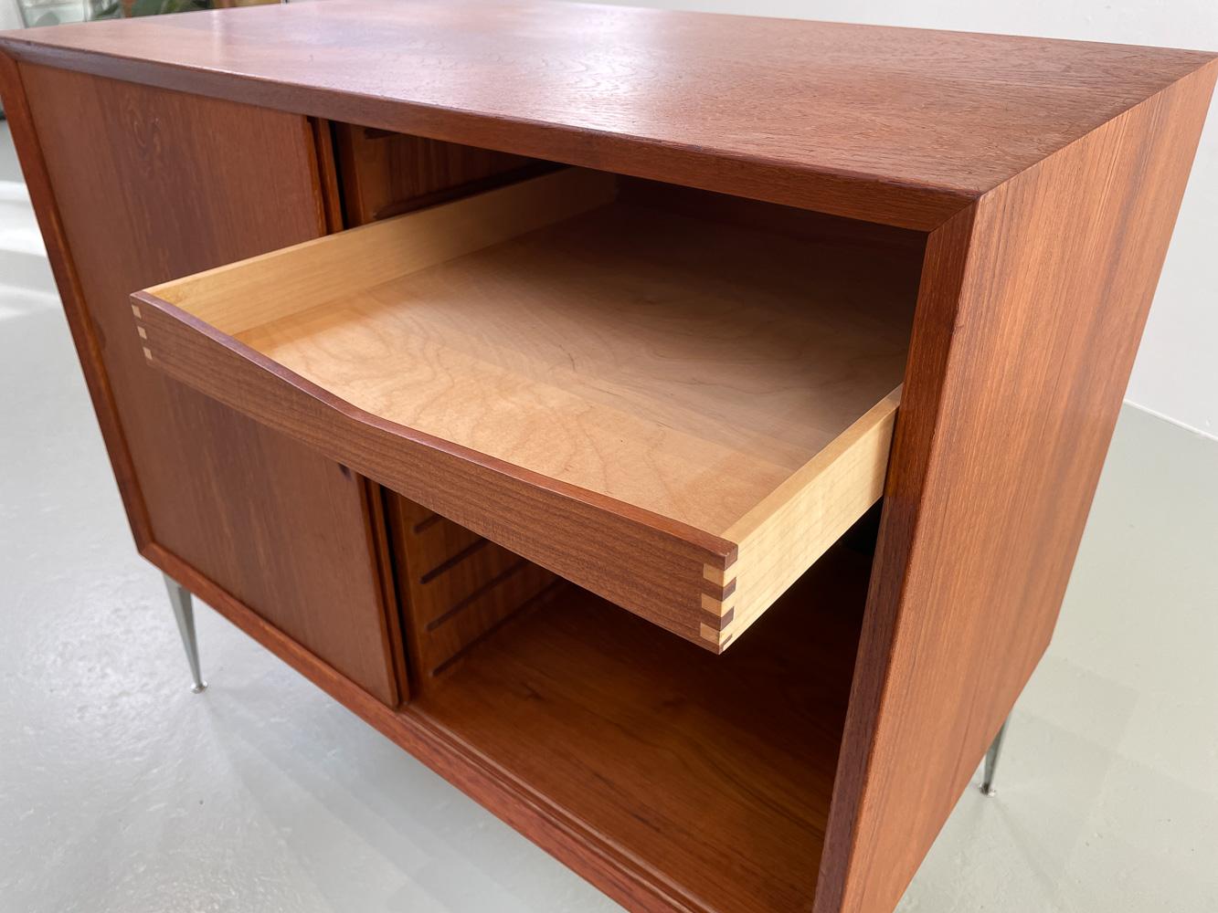 Danish Modern Teak Cabinet by Poul Cadovius for Cado, 1960s. For Sale 3