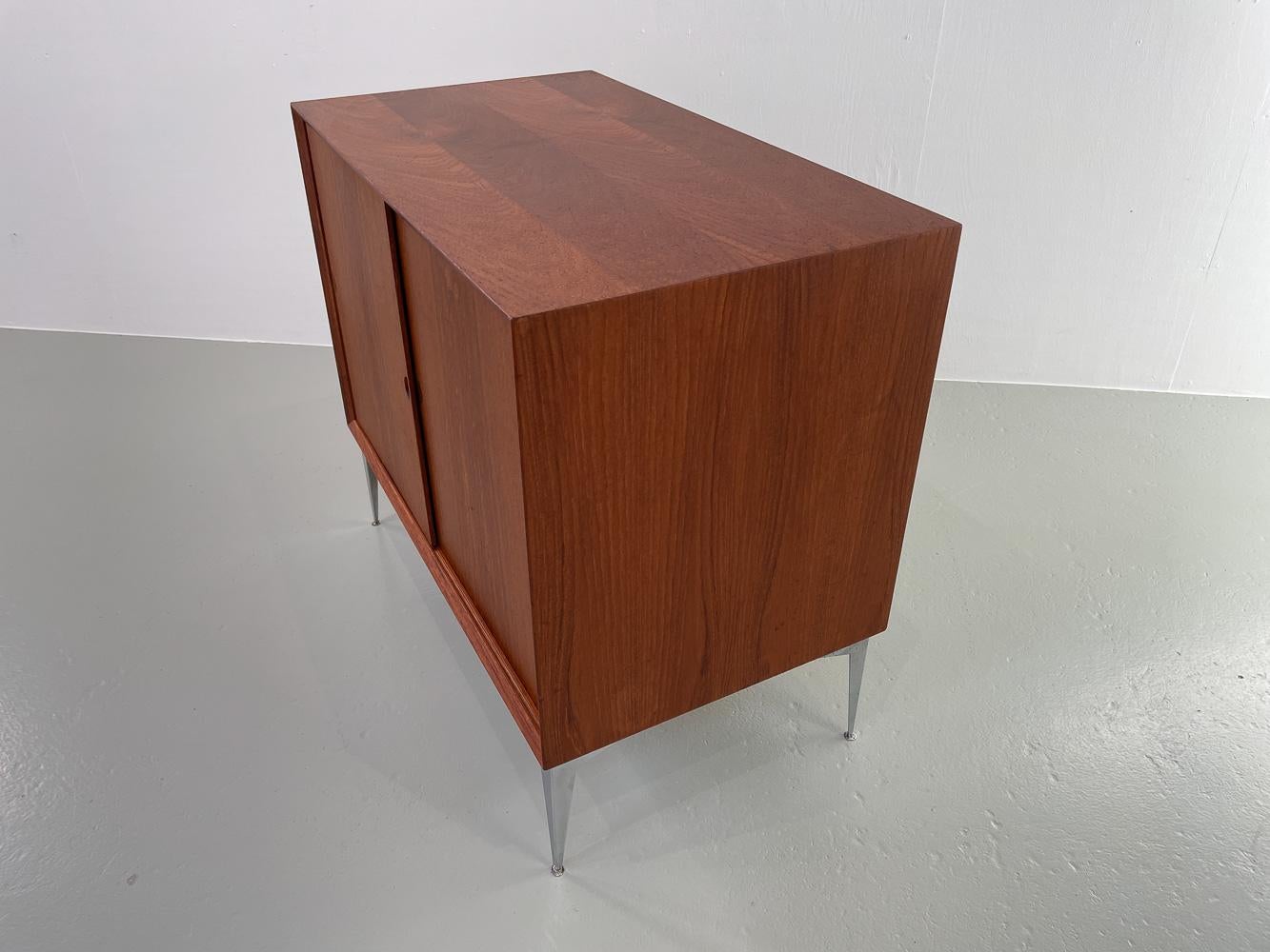 Danish Modern Teak Cabinet by Poul Cadovius for Cado, 1960s. For Sale 4