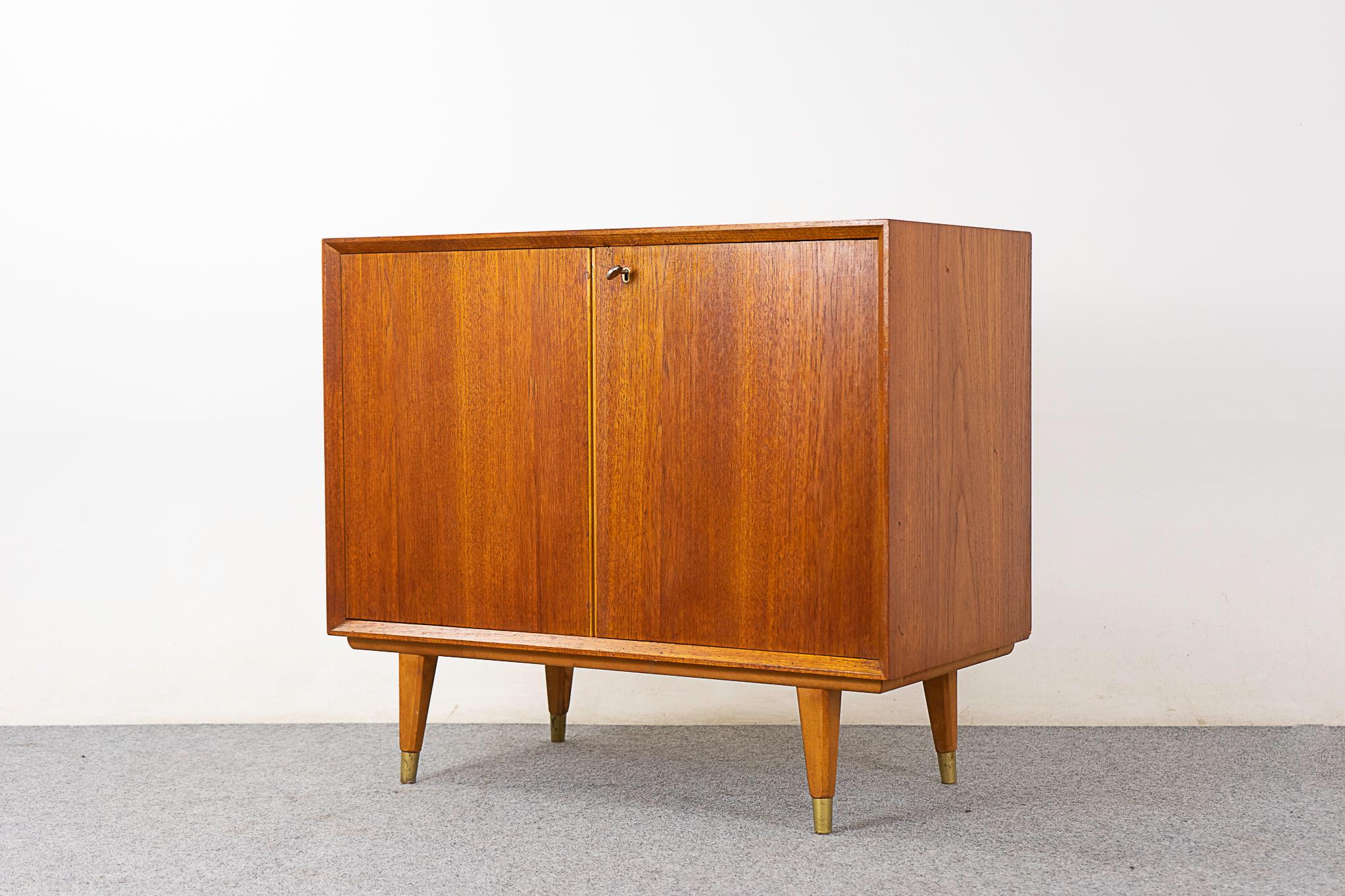 Danish Modern Teak Cabinet 3