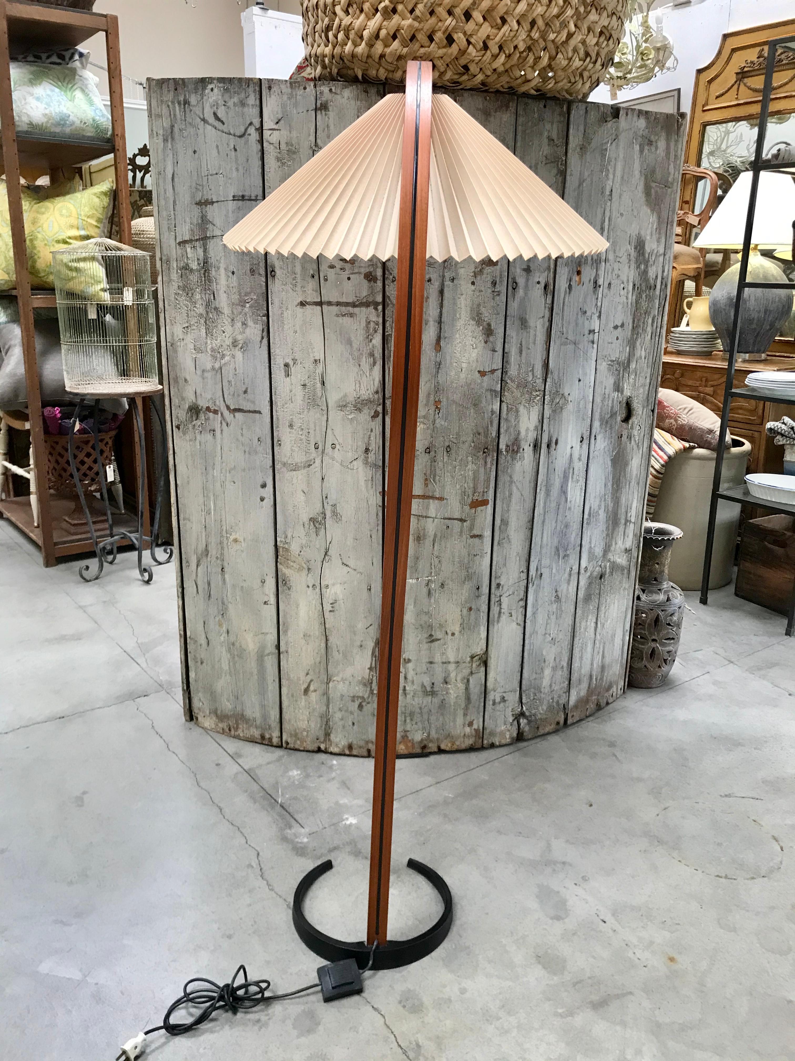 Danish Modern Teak Caprani Lamp 1