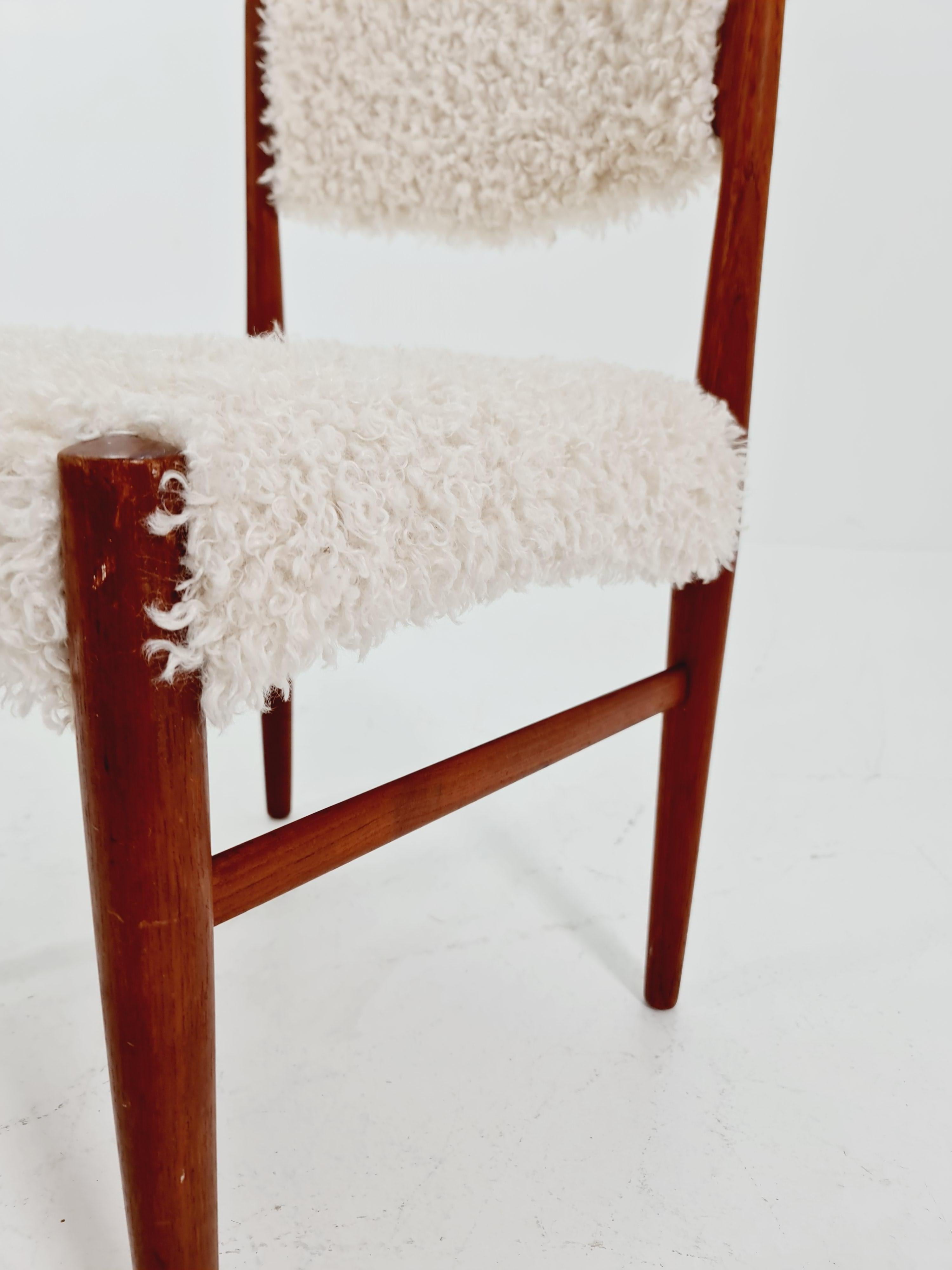 Sedia danese moderna in teak By Design/One  clostrup  , 1960s in vendita 2
