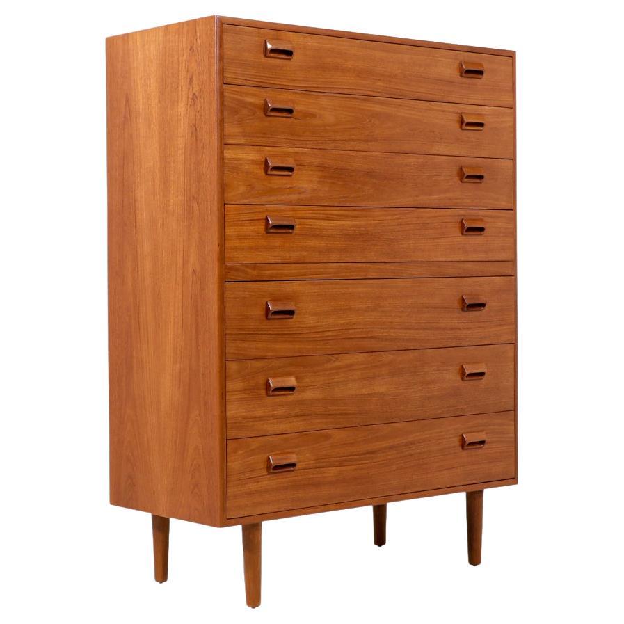 Danish Modern Teak Chest of Drawers by Børge Mogensen for Søborg Møbler