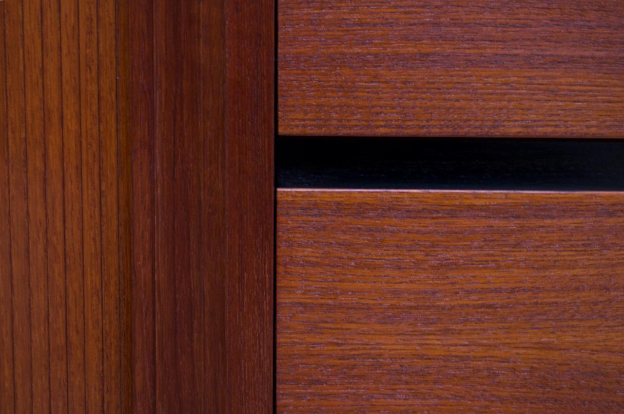 Danish Modern Teak Chest of Drawers / Credenza by Danflex Systems 7