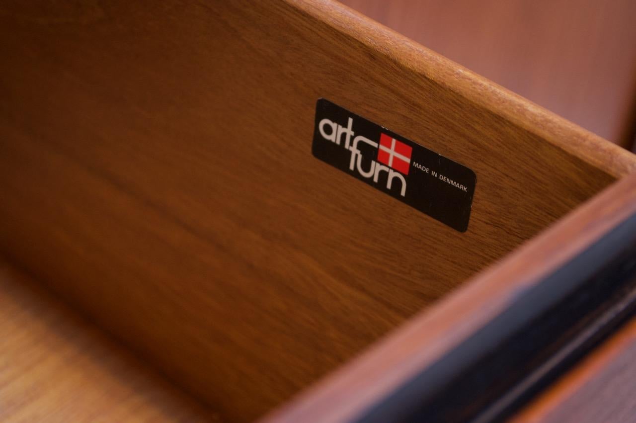 Danish Modern Teak Chest of Drawers / Credenza by Danflex Systems 12