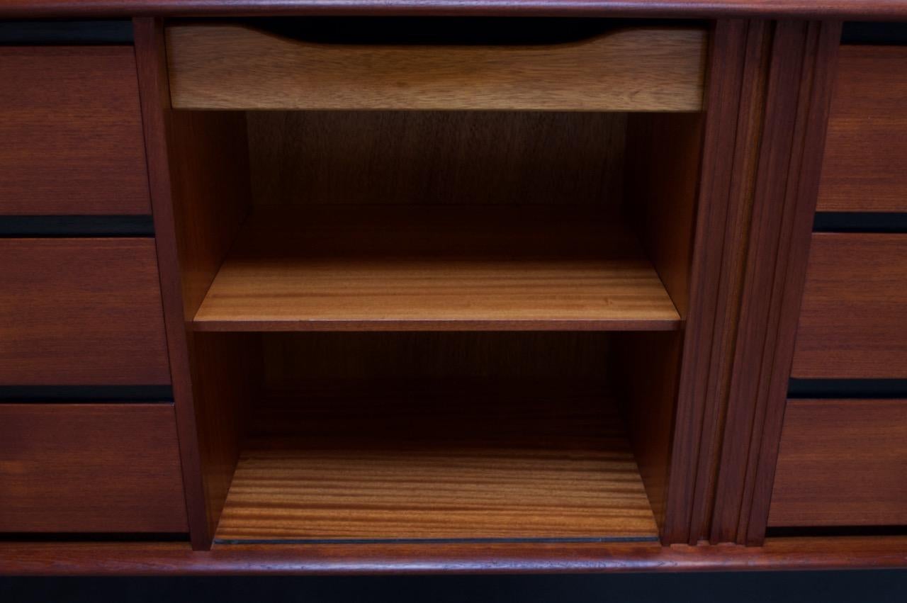 Danish Modern Teak Chest of Drawers / Credenza by Danflex Systems 1