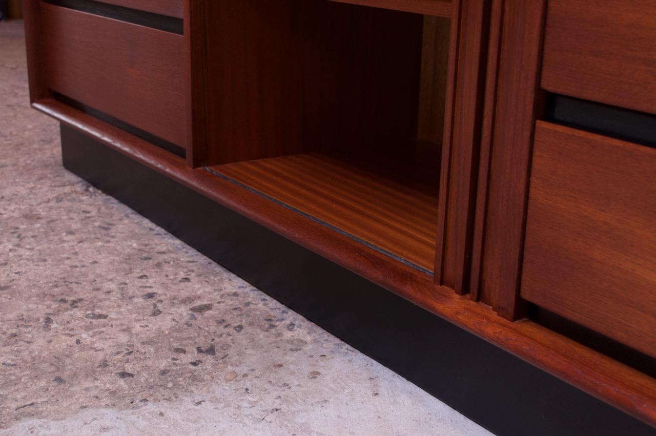 Danish Modern Teak Chest of Drawers / Credenza by Danflex Systems 2