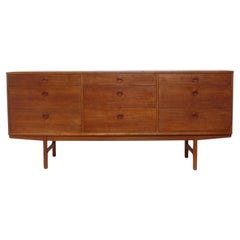 Dänische moderne Kommode aus Teakholz von Yngve Ekstrom für Dux ca. 1960er Jahre