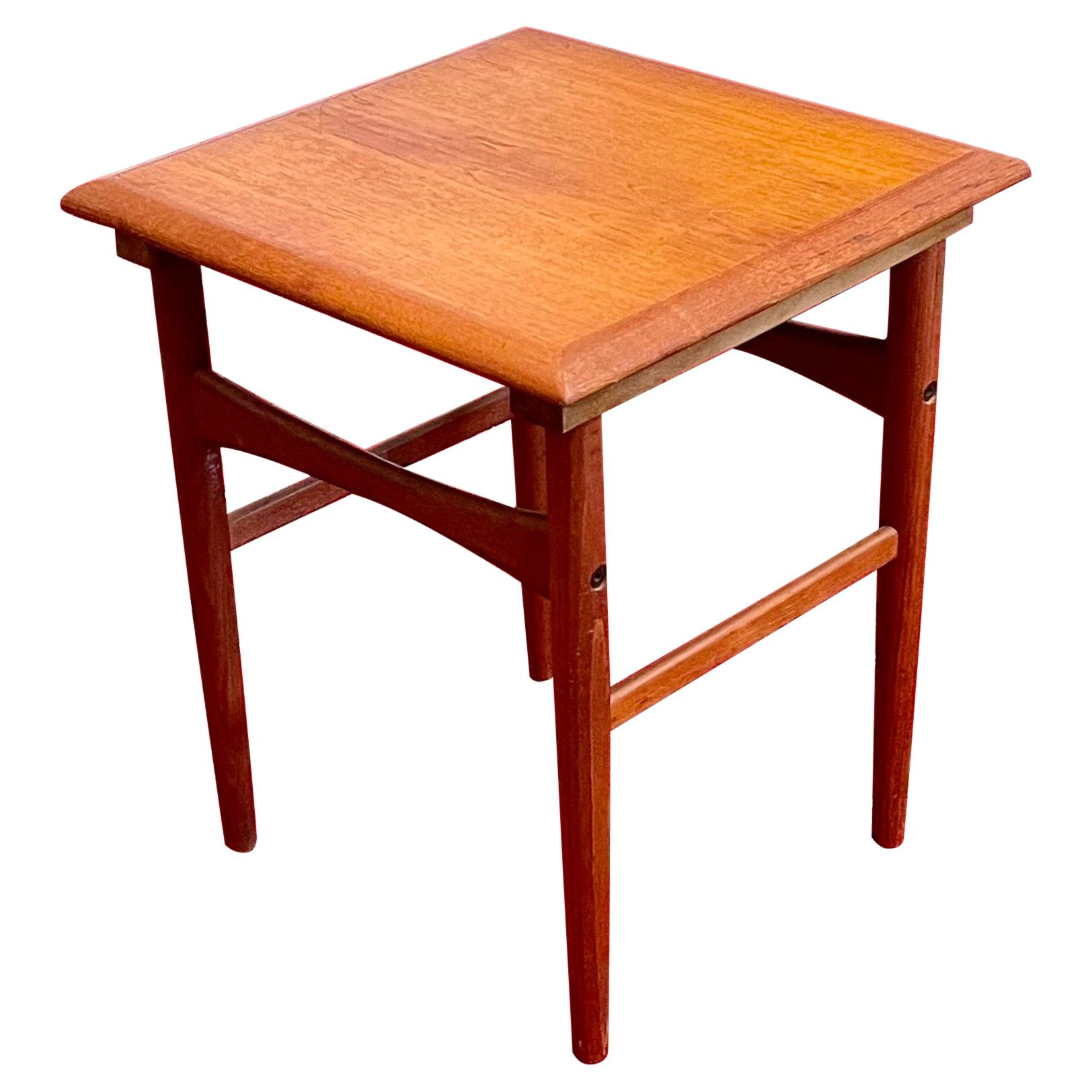 Danish Modern Teak Cocktail End Table