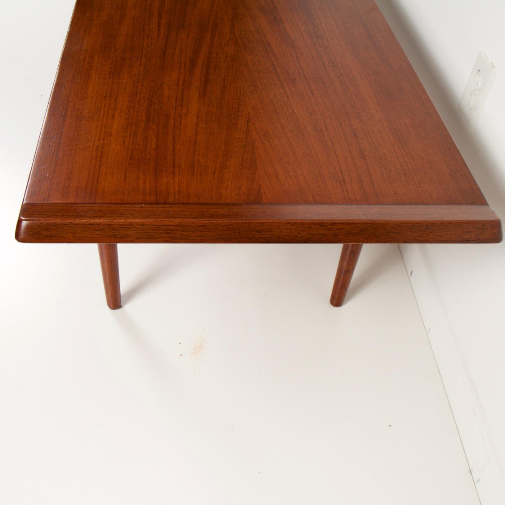 Danish Modern Teak Coffee Table by Moreddi 3