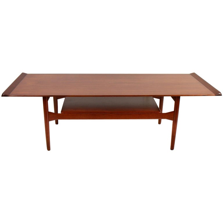 Danish Modern Teak Coffee Table by Moreddi at 1stDibs