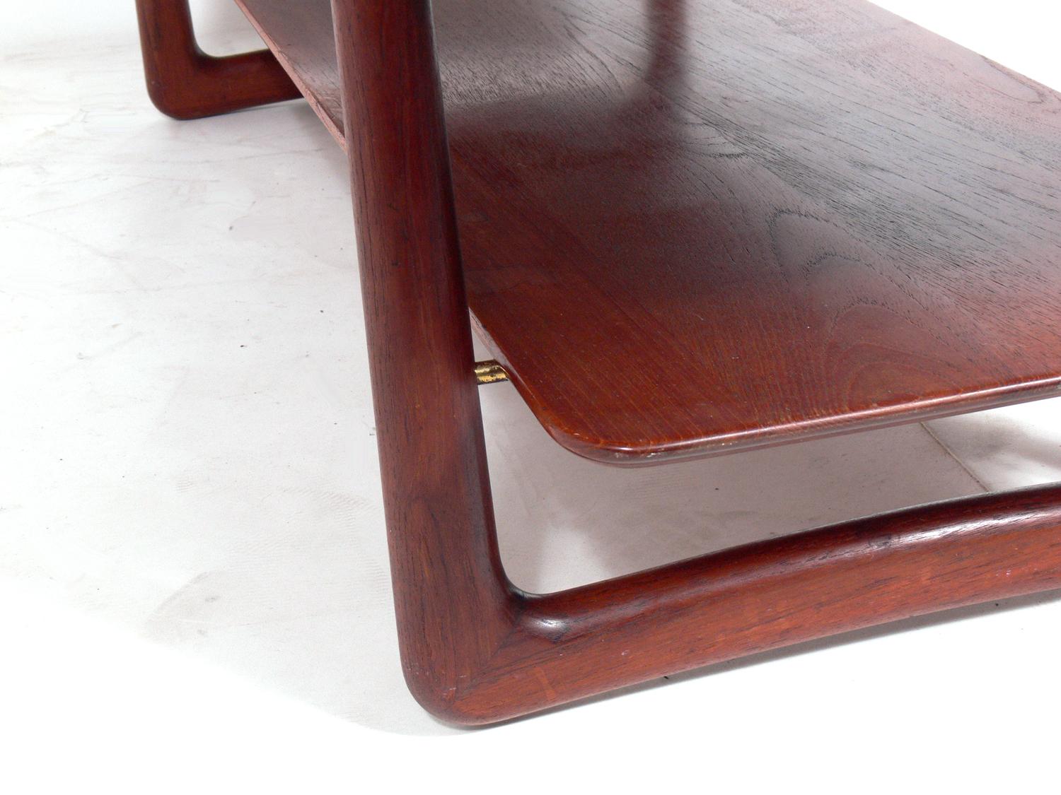 Mid-Century Modern Danish Modern Teak Coffee Table by Peter Hvidt & Orla Mølgaard Nielsen