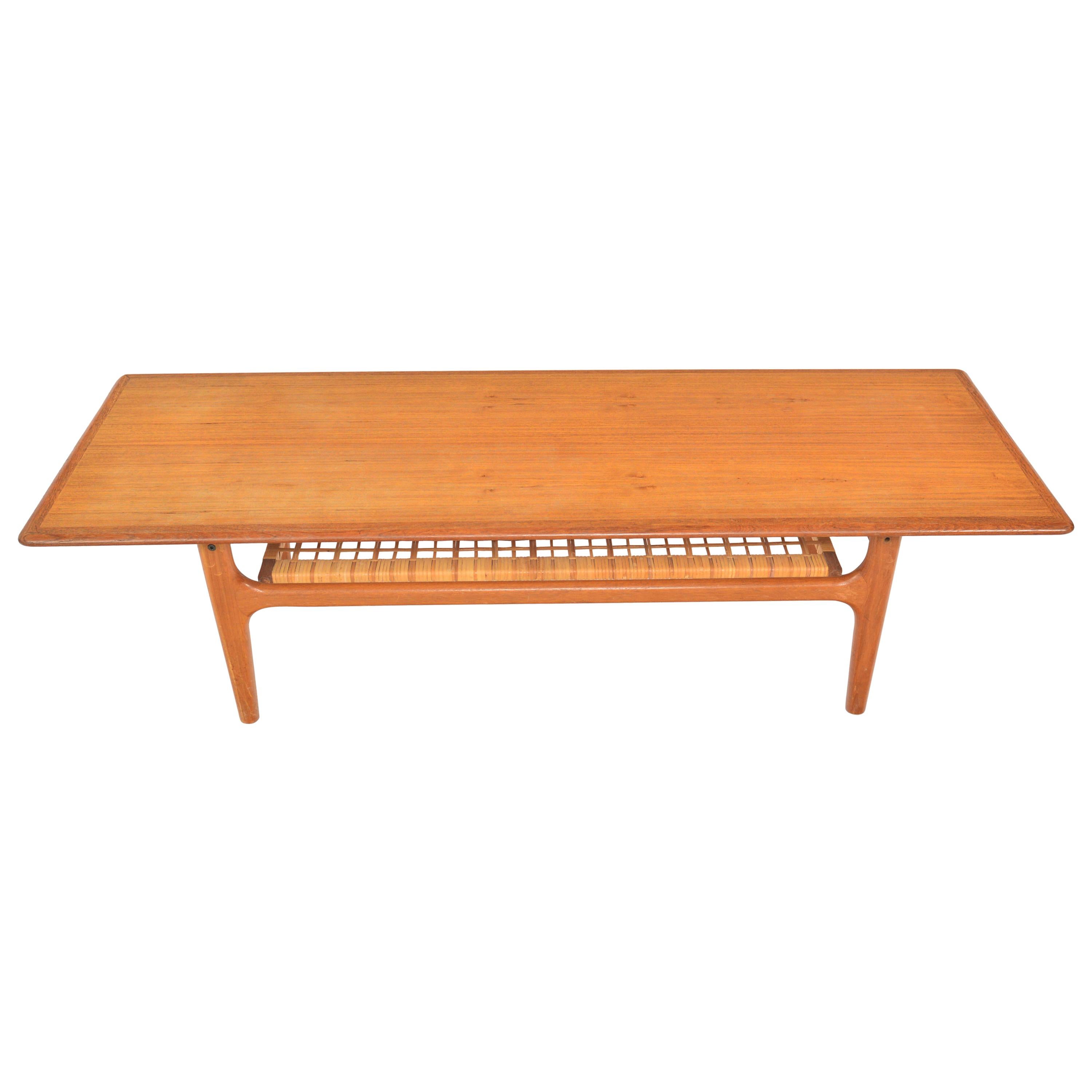 Danish Modern Teak Coffee Table by Trioh