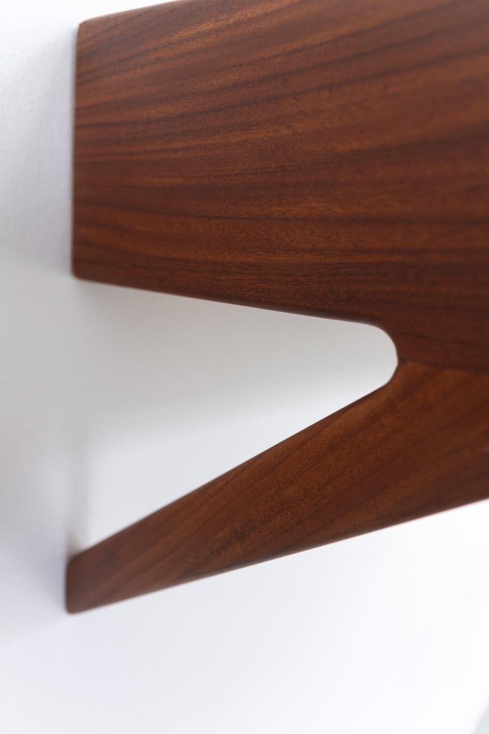 Danish Modern Teak Console by Sigfred Omann for Ølholm, 1960s. 11