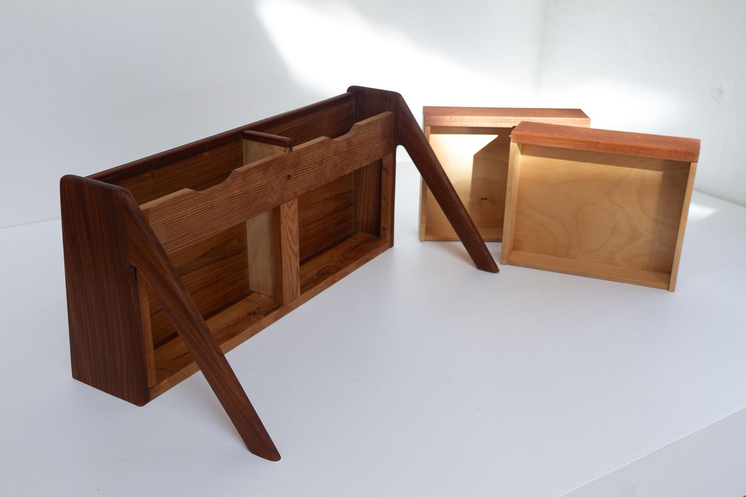 Danish Modern Teak Console by Sigfred Omann for Ølholm, 1960s. 14