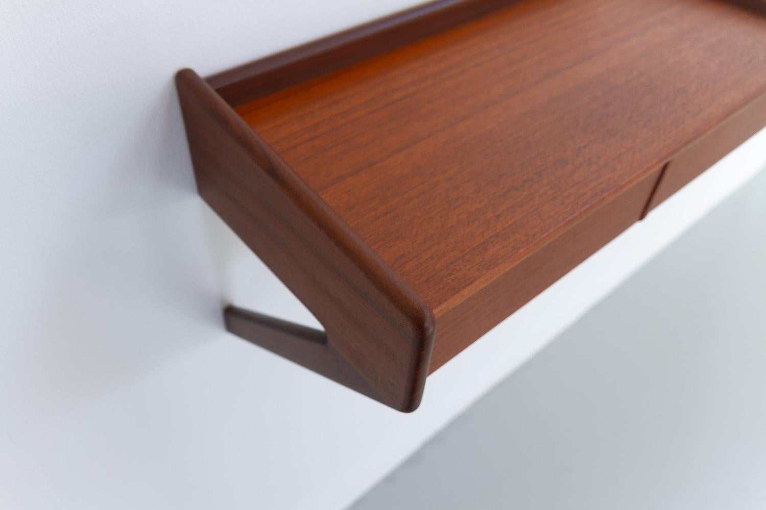 Danish Modern Teak Console by Sigfred Omann for Ølholm, 1960s. 1