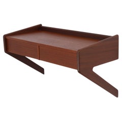 Danish Modern Teak Console by Sigfred Omann for Ølholm, 1960s.
