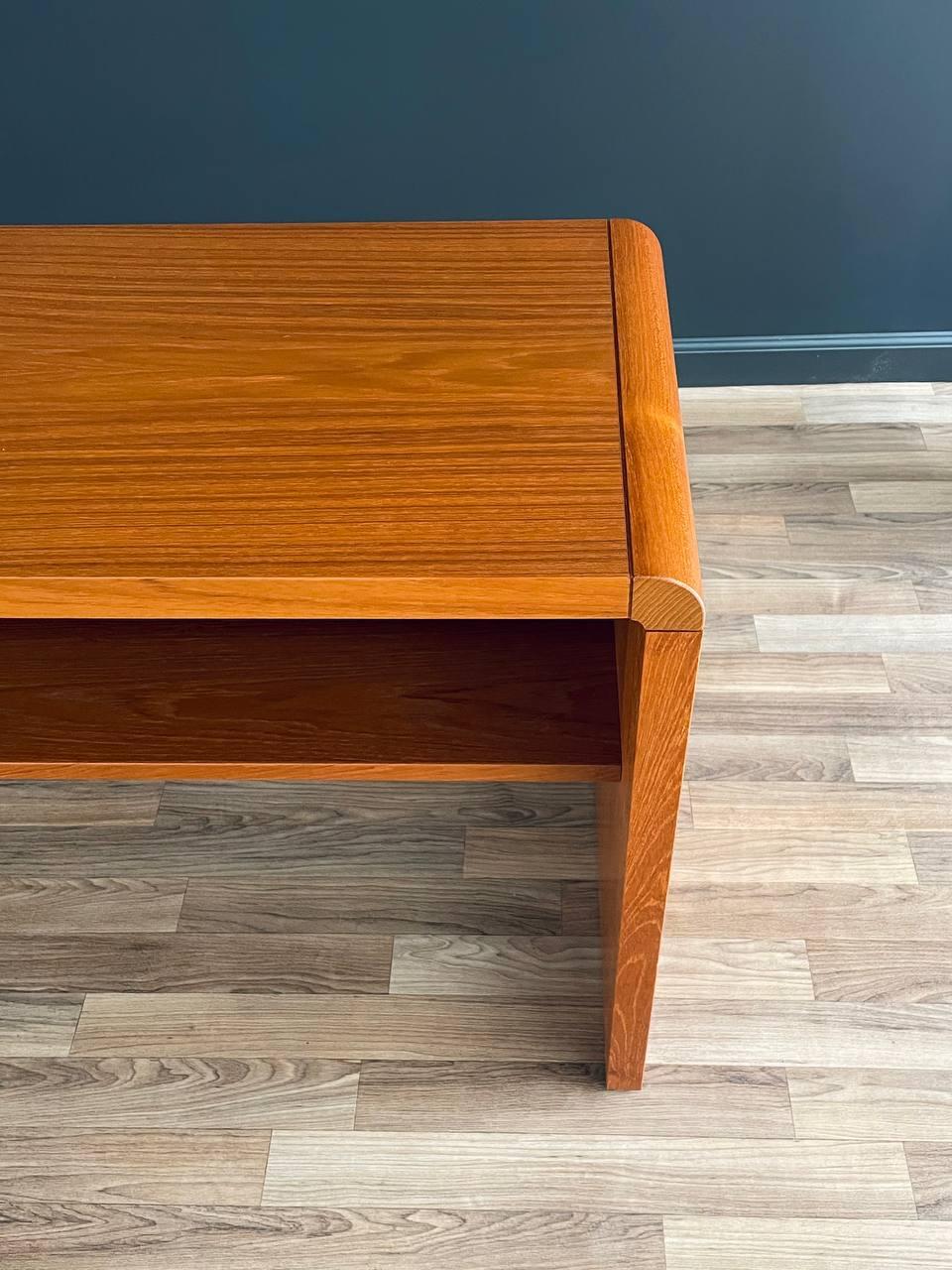 Danish Modern Teak Console Table or Credenza 3