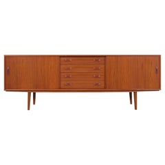 Danish Modern Teak Credenza by Clausen and Son