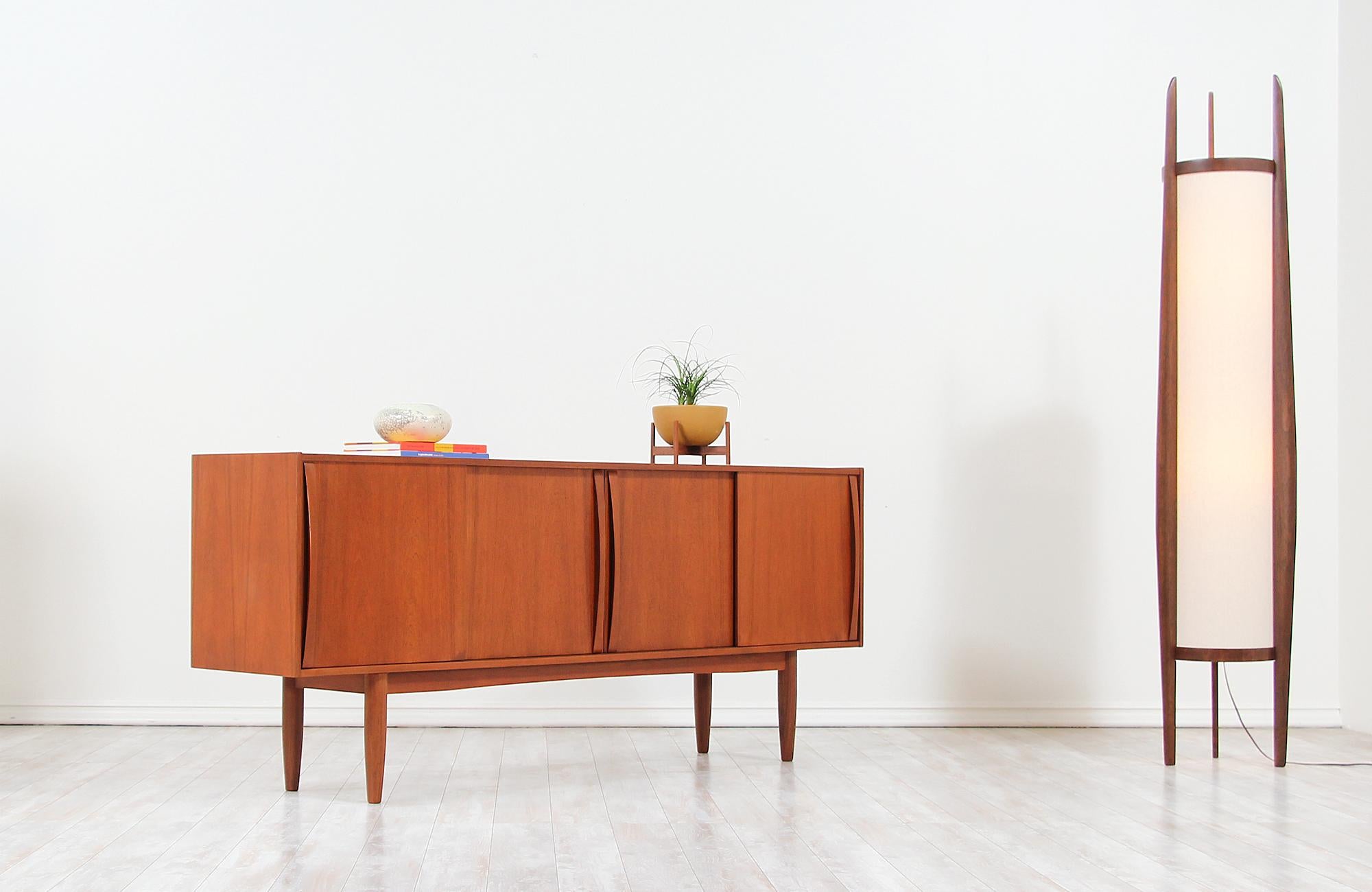 Mid-20th Century Danish Modern Teak Credenza by Dyrlund