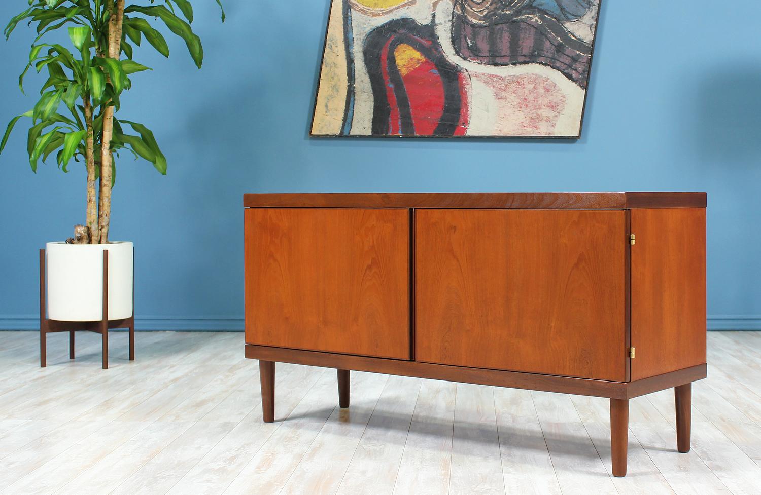 Mid-Century Modern Danish Modern Teak Credenza by Hans Olsen