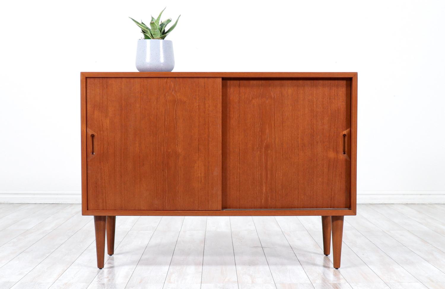 Mid-Century Modern Danish Modern Teak Credenza by Raymor