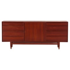 Danish Modern teak credenza dresser by Falster, C 1960s.
