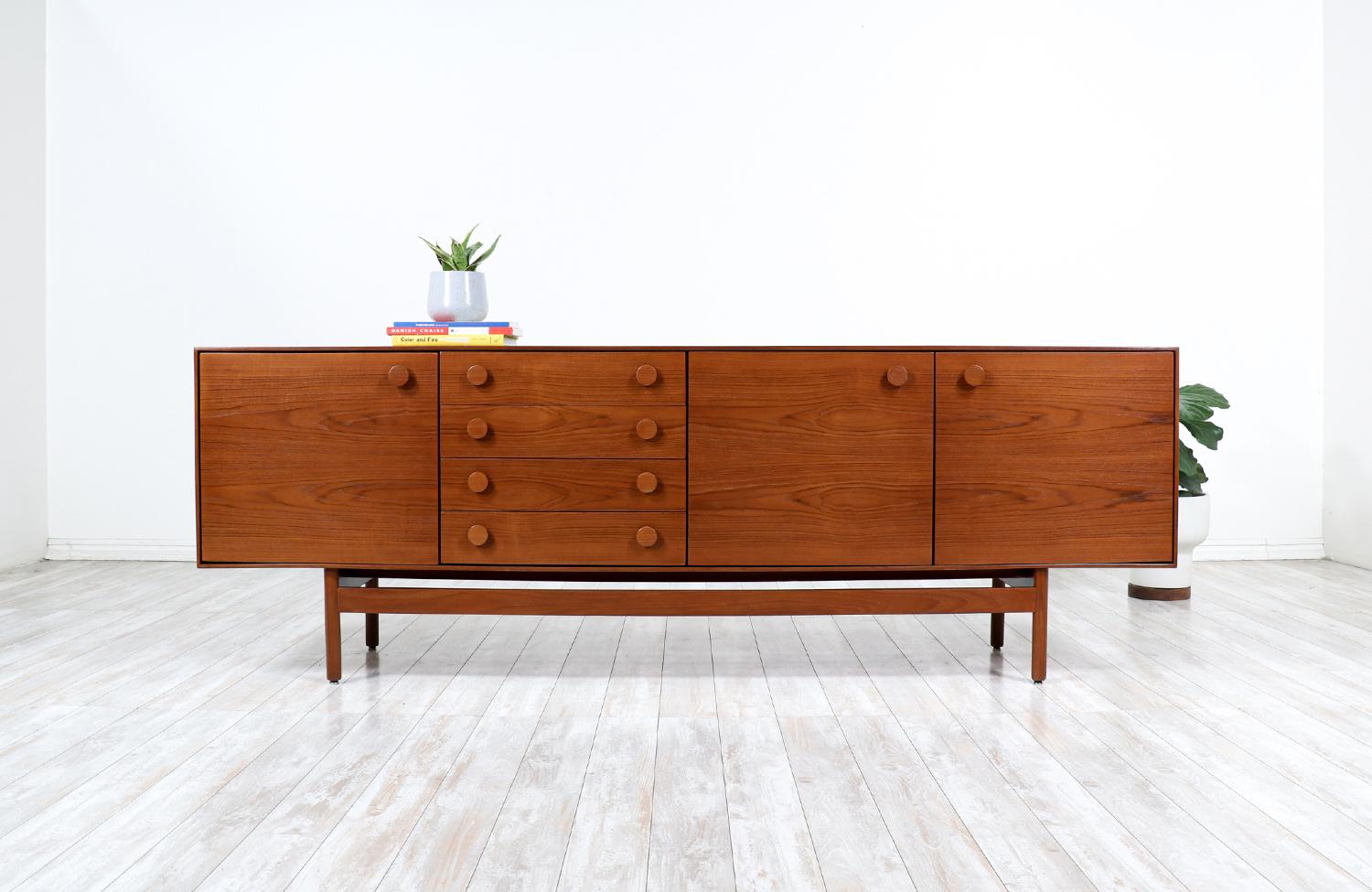 Danish modern teak credenza.