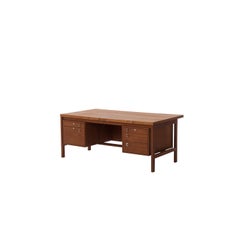 Danish Modern Teak Desk by Arne Vodder