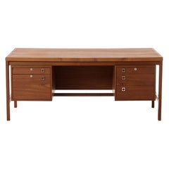 Danish Modern Teak Desk by Arne Vodder