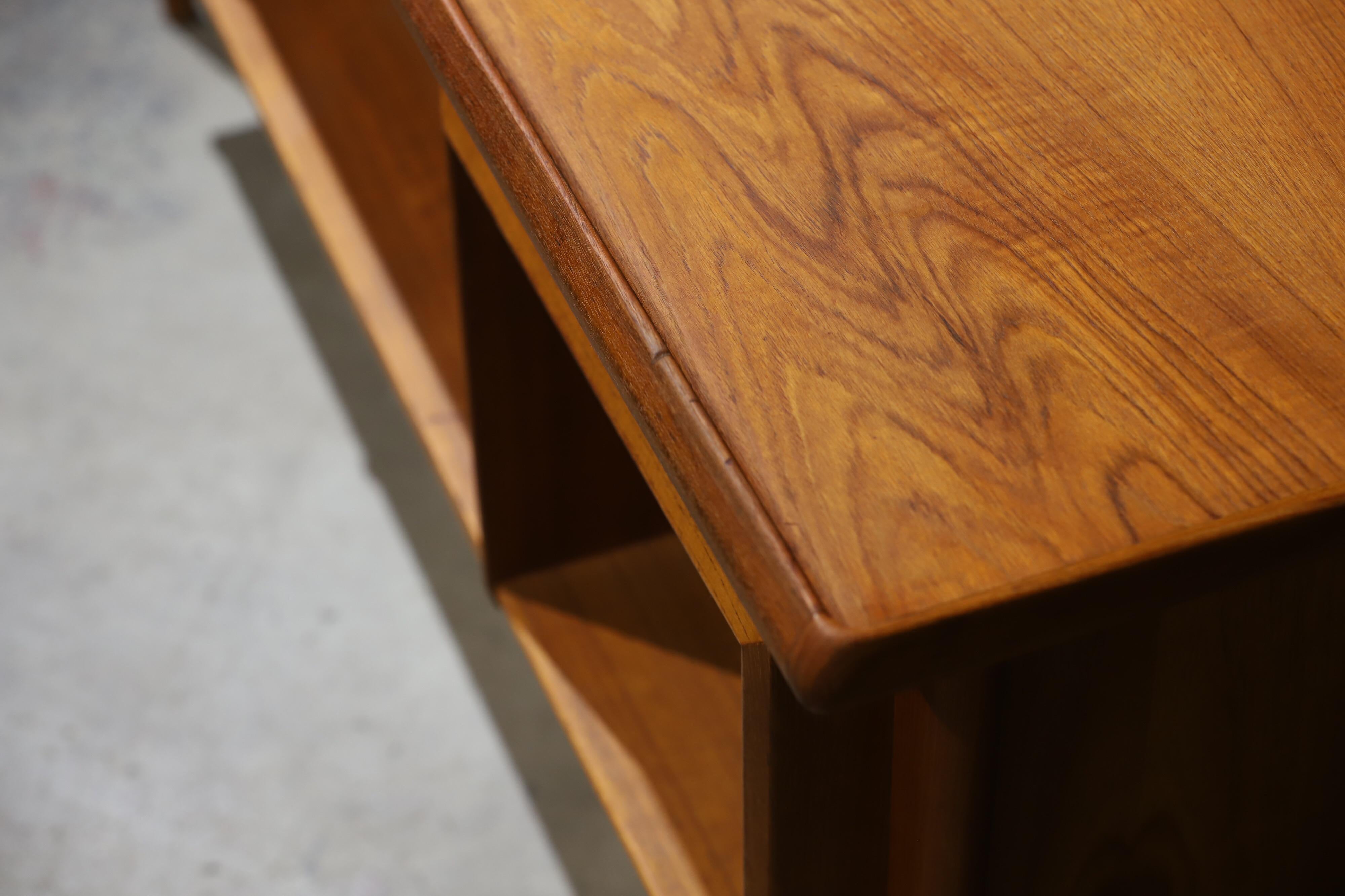 Danish Modern Teak Desk by Peter Lovig Nielsen 5