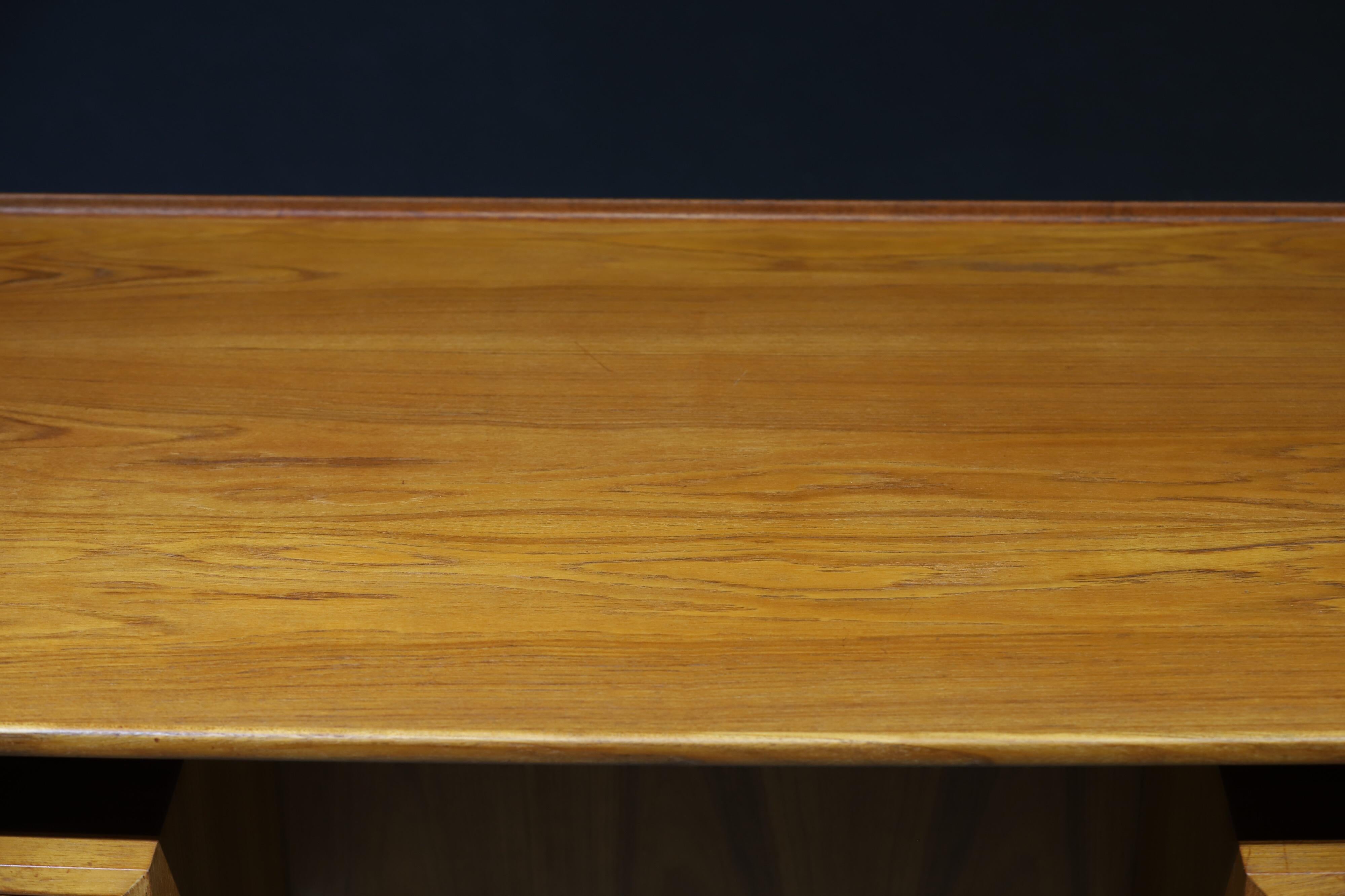 Mid-20th Century Danish Modern Teak Desk by Peter Lovig Nielsen