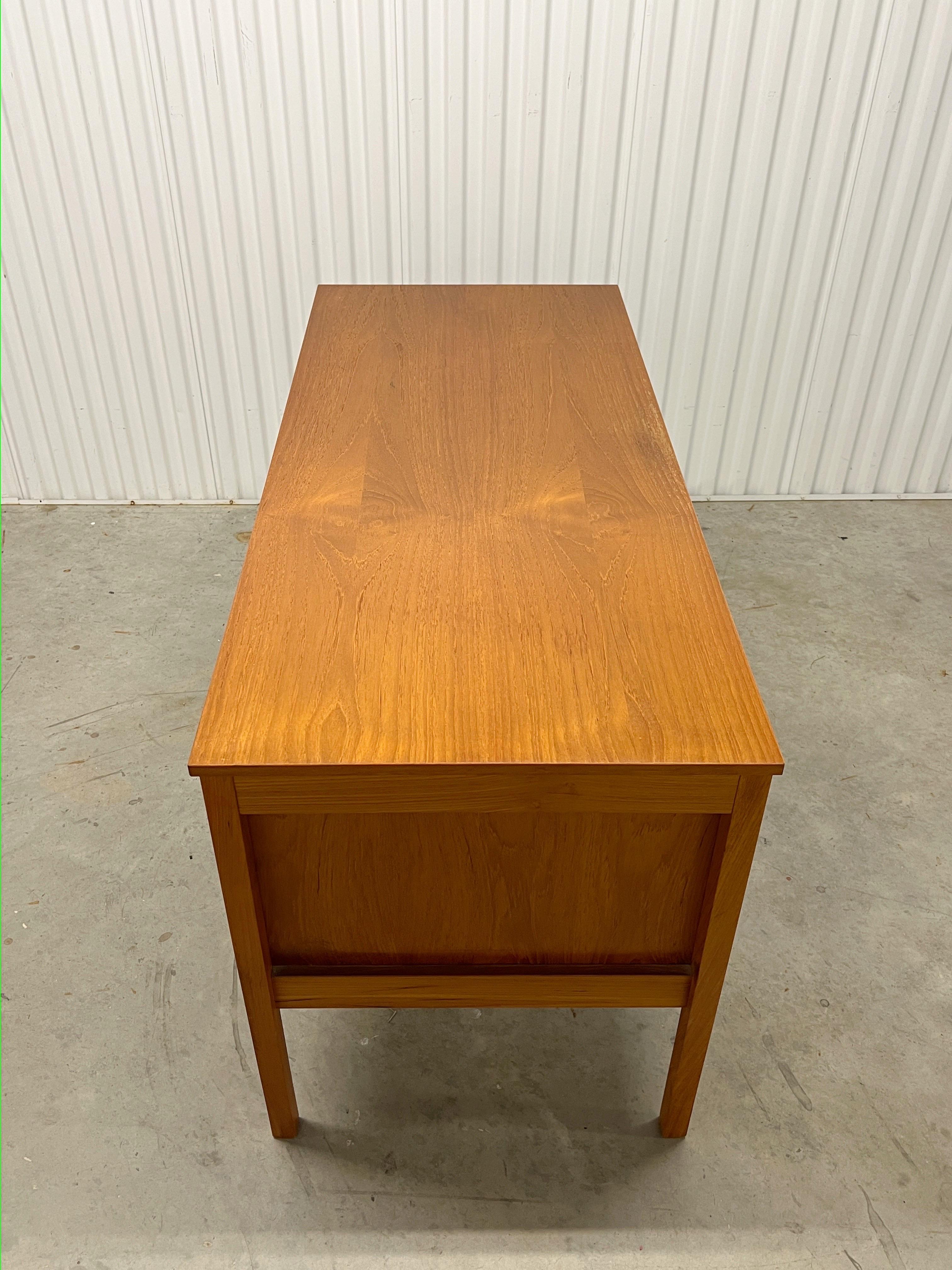 Danish Modern Teak Desk Made by Domino Mobler 1