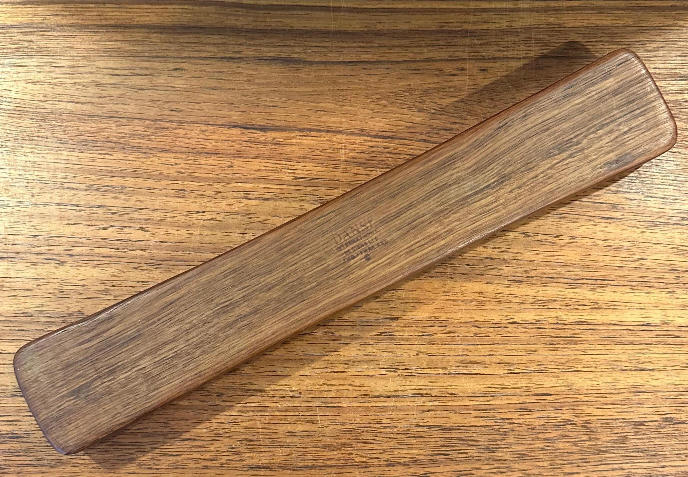 Danish Modern Teak Desk Organizer Box by Jens Quistgaard for Dansk For Sale 8