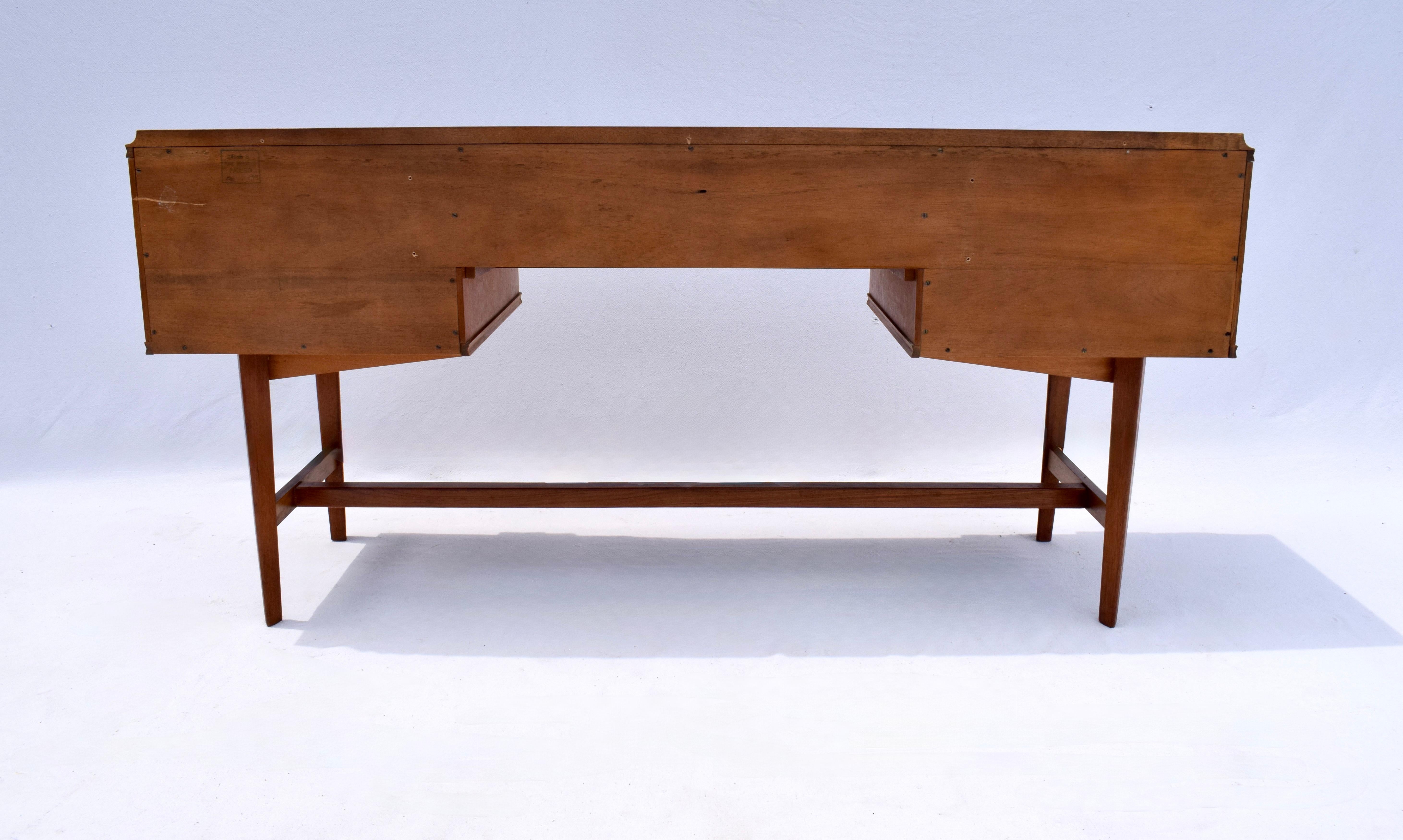 Danish Modern Teak Desk Set by Gimson & Slater LTD For Sale 9