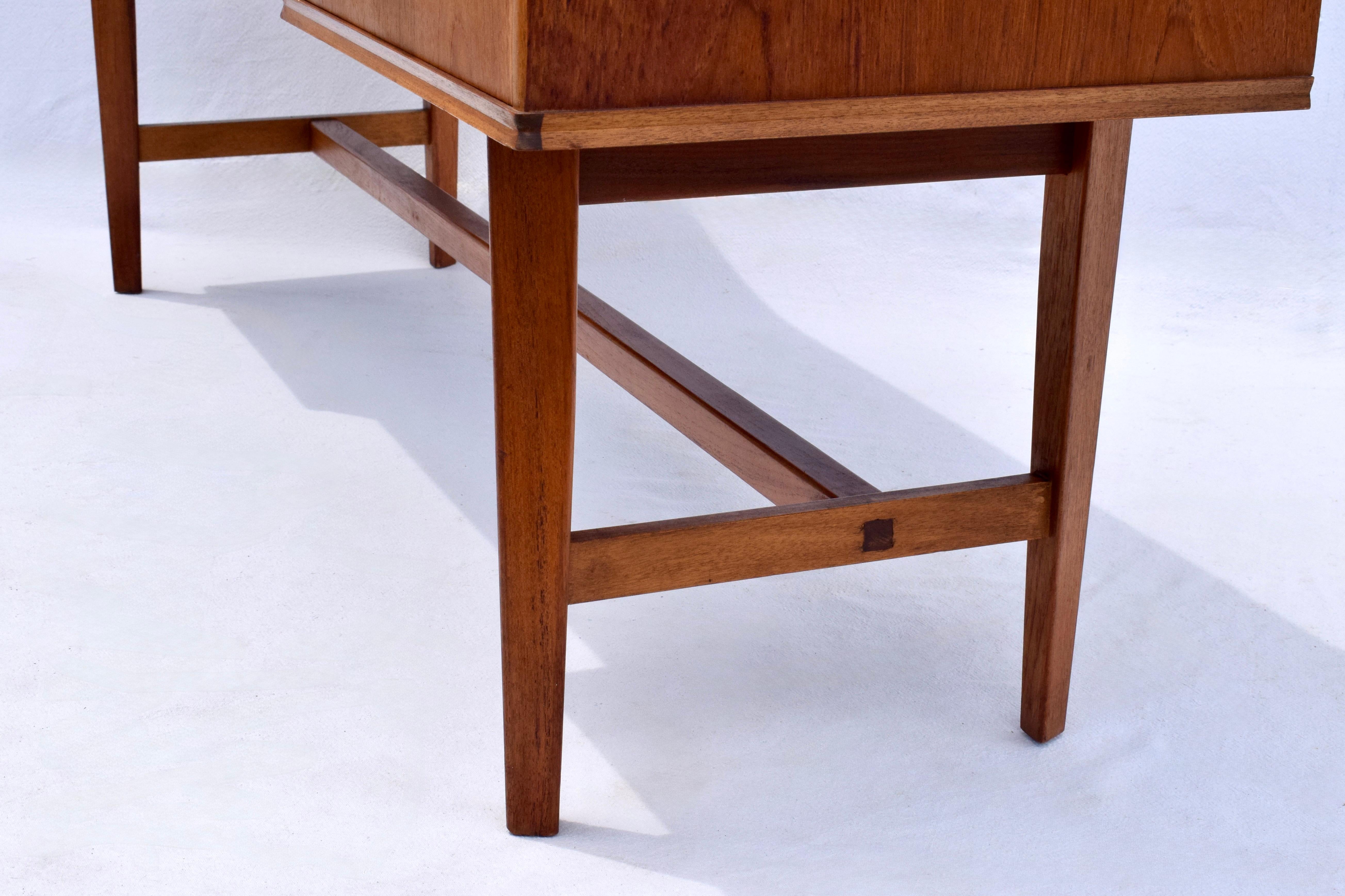 Danish Modern Teak Desk Set by Gimson & Slater LTD For Sale 1